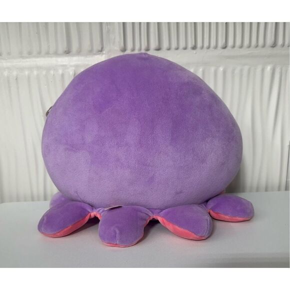 TY Squish Plush - Octavia PURPLE OCTOPUS - Picture 3 of 11